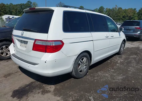 2007 Honda Odyssey Touring z USA, uszkodzony, nr VIN 5FNRL38887B083540
